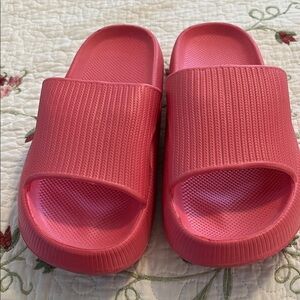 Pink Slide Sandals